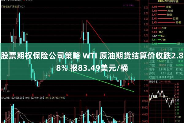 股票期权保险公司策略 WTI 原油期货结算价收跌2.88% 报83.49美元/桶