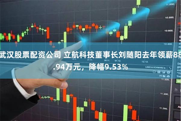 武汉股票配资公司 立航科技董事长刘随阳去年领薪88.94万元，降幅9.53%