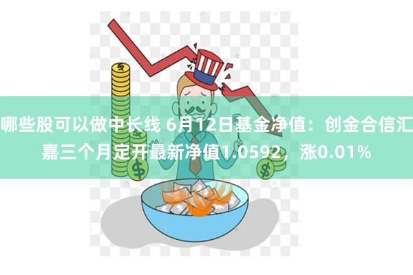 哪些股可以做中长线 6月12日基金净值：创金合信汇嘉三个月定开最新净值1.0592，涨0.01%